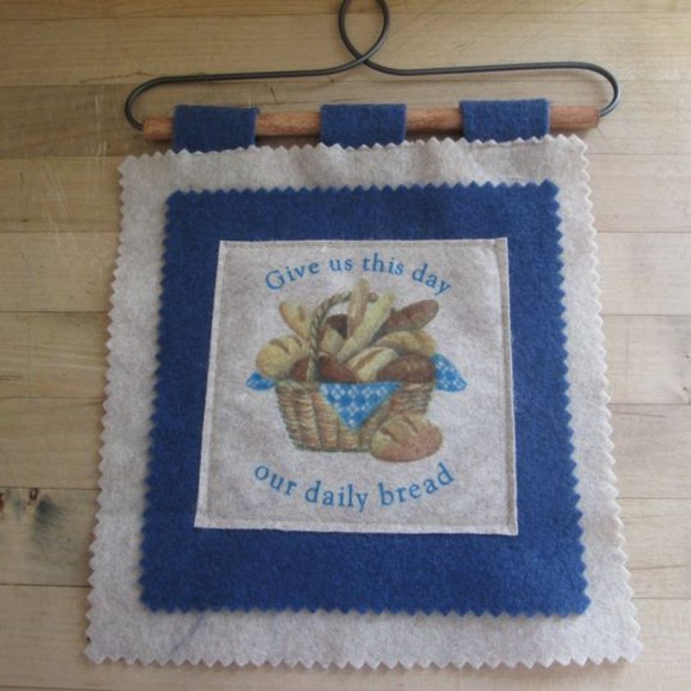 Give Us Our Daily Bread - Felt Hanging…